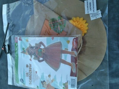 Disfraz Lil' Espantapájaros Niño 2T Halloween Nuevo con Sombrero Foto 1 de 4