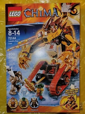 Sealed LEGO 70144 Legends of Chima Laval's Fire Lion Rare & Retired! - Image 1 of 2