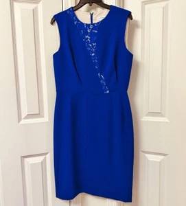 Vestido sin mangas de encaje Katherine Kelly, talla 8 - Imagen 1 de 4