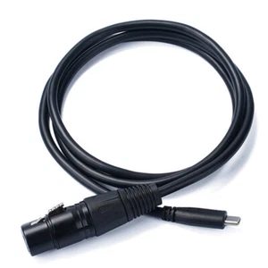 USB Type C Male To XLR Female Microphone Recording Smartphone Audio Mixer Cable - Picture 1 of 9