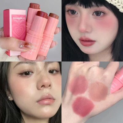 Lippen- Und Wangentönung Creme Buntstift Rougestift Für Koreanische Frauen / - Bild 1 von 4