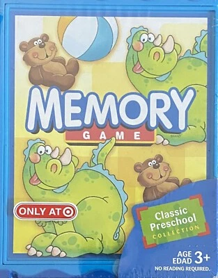 Hasbro Memory Matching Game Classic Preschool Target Edition, Age 3+, 2006 - Image 1 of 2
