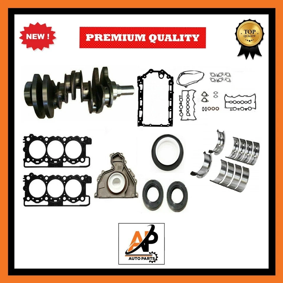 Premium Qualität Für Land Rover 3.0 306DT Motor Kurbelwelle + Motor Überholsatz - Bild 1 von 4