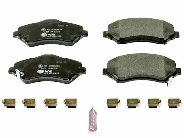 Juego de pastillas de freno delanteras para Dodge Nitro 2007-2011 2008 2009 2010 T986ZD Foto 1 de 1