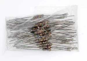 ~100 Pcs 1/2W (0.5 Watts) 51Ω Ohm ±5% Carbon Film Resistor NCF 50, NOS - Picture 1 of 1