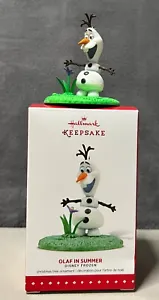 Hallmark – Keepsake - (Disney/Frozen) –Olaf in Summer Ornament – Snowman 2015 - Picture 1 of 7