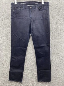 J Crew Womens 32S Stretch Matchstick Blue Dark Wash Cotton Blend Jeans Pockets - Picture 1 of 8