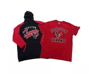 Felpa con cappuccio e t-shirt Houston Texans NFL G-III da uomo combinata - Foto 1 di 20