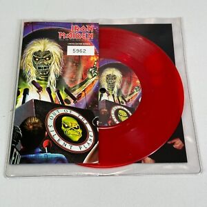 Iron Maiden Out Of The Silent Planet 7" rot Vinyl Single limitierte Auflage Nr. 5962