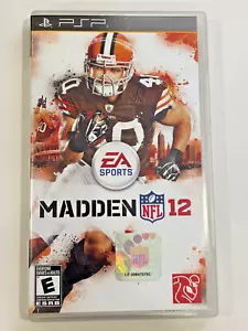 Madden NFL 12 (Sony PSP, 2011) CIB w/ Manual – Mint! - Picture 1 of 4
