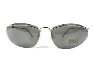 VERSACE VERSUS RANDLOSE LEICHTE SONNENBRILLE HERREN KRAHTRAHMEN CHROM SILBER - Bild 1 von 12