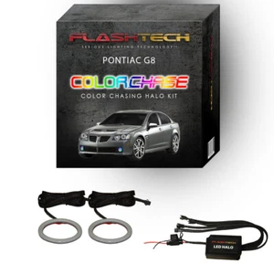 Dream Color Chasing Dynamic LED Halo Kit para Pontiac G8 2008-2009 Luces Antiniebla - Imagen 1 de 10