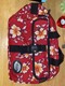 BRAND NEW VINTAGE RARE BINNO TRAVEL BAG RED HAWAIIAN BRAND NEW VINTAGE RARE BINNO TRAVEL BAG RED HAWAIIAN