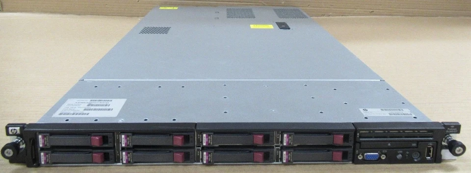 HP PROLIANT DL360 G7 1U 2x Intel Xeon E5620@2.4GHz 72GB 1168GB Rack Server - Image 1 of 1