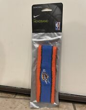 NEW Nike Headband Oklahoma City Thunder Dri Fit Blue Orange NBA Official OSFM