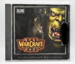Warcraft III Reign of Chaos PC CD-ROM Win 98/ME/2000/XP Blizzard 2002 - Imagen 1 de 2