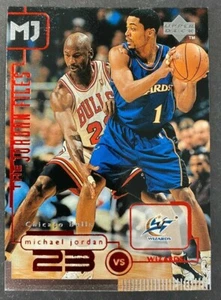 Tarjeta de baloncesto 1998 cubierta superior Michael Jordan #163 gama casi nueva (nm) envío y devolución gratuitos - Imagen 1 de 2