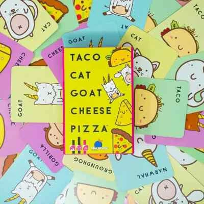 Blue Orange Games Taco Cat Goat Cheese Pizza Card Game - 64 Cards - Image 1 of 4