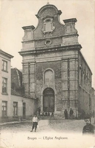Postcard Belgium Brussels. The Anglican Church C. 1910 - Picture 1 of 2