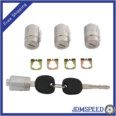 For Chevy GMC Express Savana 1500 2500 3500 01-07 New Door Lock Cylinders & Keys - Изображение 1 из 4