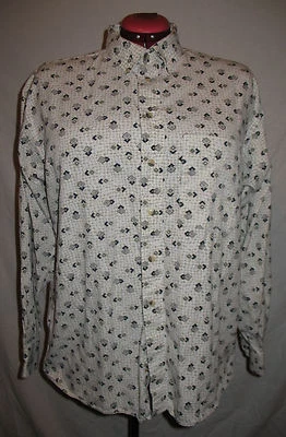 Mens Trader Bay Long Sleeve Casual Dress Shirt - Size L - Image 1 of 2