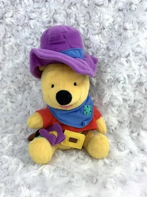 Mattel Disney Winnie the Pooh Ride 'Em Vaquero Peluche Estrella Bean Bear B2 Foto 1 de 4