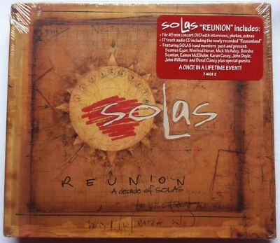 Solas   Reunion A Decade of Solas  CD + DVD  2 Disc Set  Originalverschweißt - Bild 1 von 3