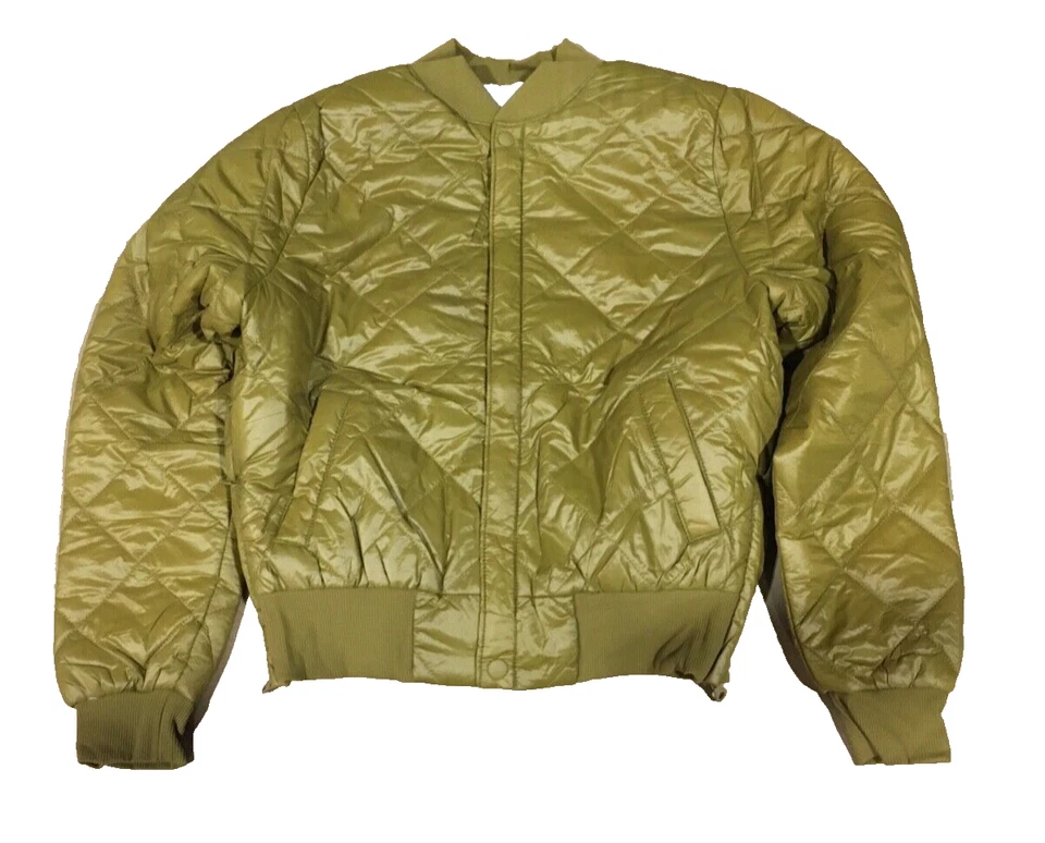 Offline by Aeries NUEVO CON ETIQUETAS | Chaqueta Bomber Sherpa Forrada Amarillo Mostaza - S Foto 1 de 4