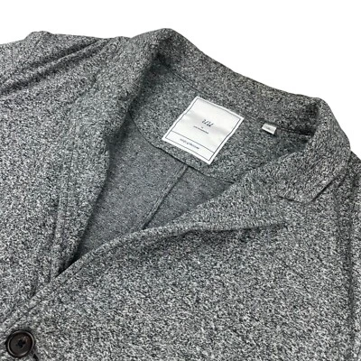 Uniqlo Men's Undercover Juan Takahashi Knit Unstructured Blazer Gray • Large - Image 1 of 4
