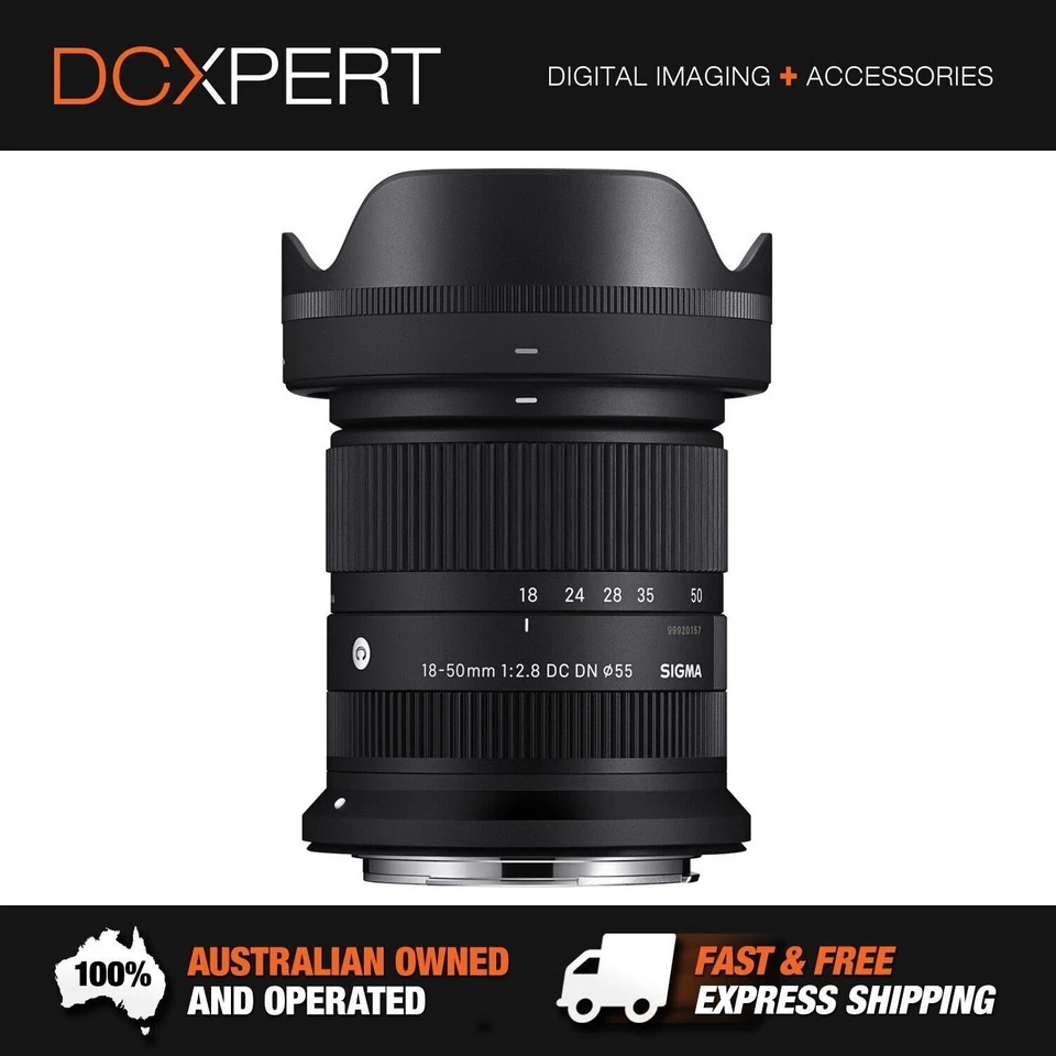 SIGMA 18-50MM F2.8 DC DN CONTEMPORARY LENS FOR CANON RF (4585972) - image 1 of 4