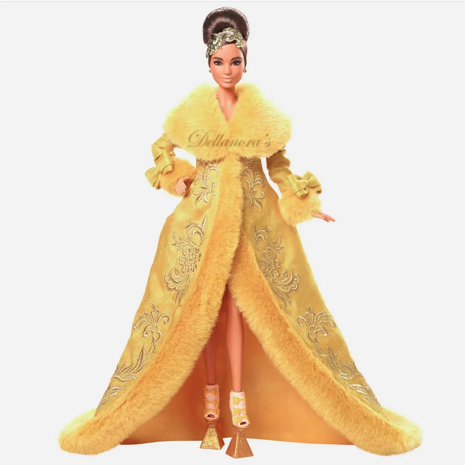 Mattel Barbie Signature Guo Pei Barbie Doll HBX99 Never removed from shipper