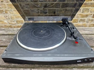 Kenwood P-T400 Series 21 Stereo Automatic Turntable System TESTED WORKING - Picture 1 of 7