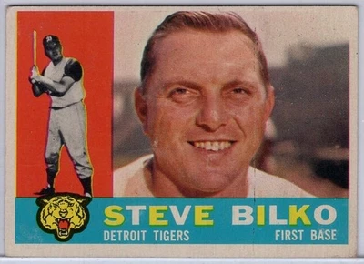 1960 Topps #396 Steve Bilko in EX Condition Tigers - Image 1 of 2