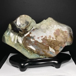 5000GR BEAUTIFUL NATURAL JASPERIZED LIMESTONE MULTI COLOR-PLAQUET COLECTION - Picture 1 of 22