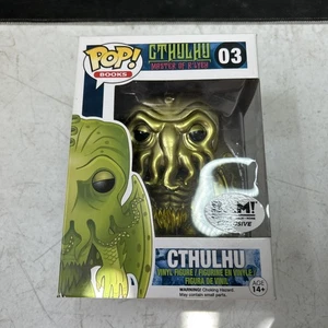 Funko Pop! Books Cthulhu Master Of R'lyeh 03 Cthulhu Gold BAM Vinyl Figure E02 - Picture 1 of 6