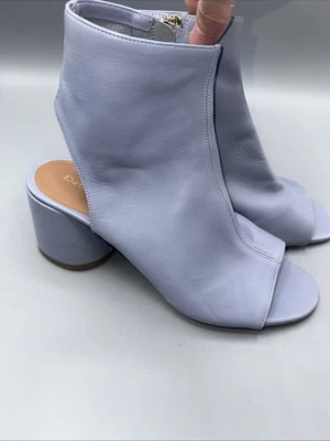 Botín Emporio Armani Puntera Abierta y Espalda Mujer - Cuero Azul - EU38 Foto 1 de 4