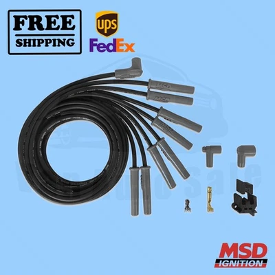 Juego de cables de bujía MSD para Pontiac 1975-1977 Ventura Foto 1 de 2