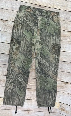 Mens Vintage Liberty Camo Cargo Hunting Pants RealTree Size Medium 34x30 - Image 1 of 4