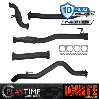 3" Full Exhaust For RG Colorado Exhaust Stainless Steel 2.8L Cat & Pipe only - image 1 of 4