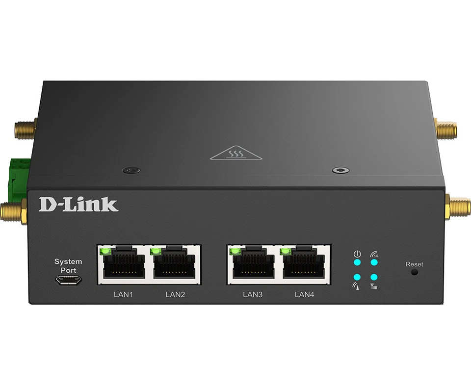 D-Link DWM-314-G router cablato 4 Gigabit Ethernet Nero - Immagine 1 di 1