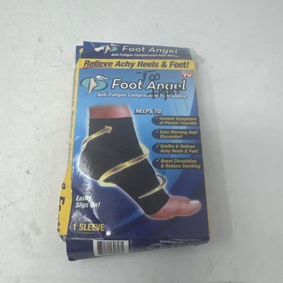 Foot Angel Anti-Fatigue Compression Foot Sleeve Plantar Fasciitis Relief S/M - Image 1 of 2