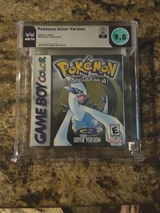 Pokemon Silber CIB WATA 9.0 Game Boy Color Graded Komplett In Box Sehr Selten - Bild 1 von 11