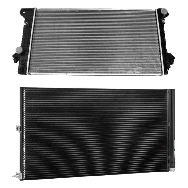 For Ford F-150 2011-2014 TYC BNDL-474606 Radiator & Condenser Kit Foto 1 de 1