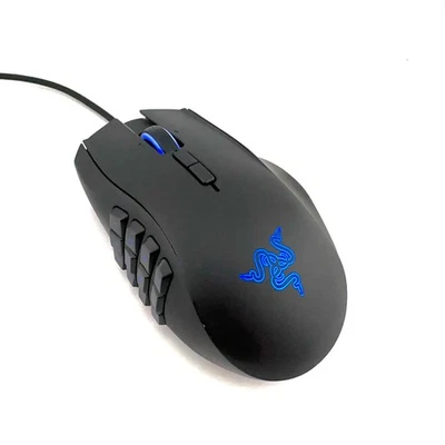 Razer Naga 2014 Blue Classic Gaming Laser Mouse RZ01-01040200 - Image 1 of 4