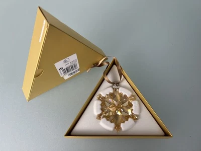 Figura Swarovski 1139970 Estrella de Navidad 2012 Talla Dorada Con. Excelente estado Foto 1 de 3