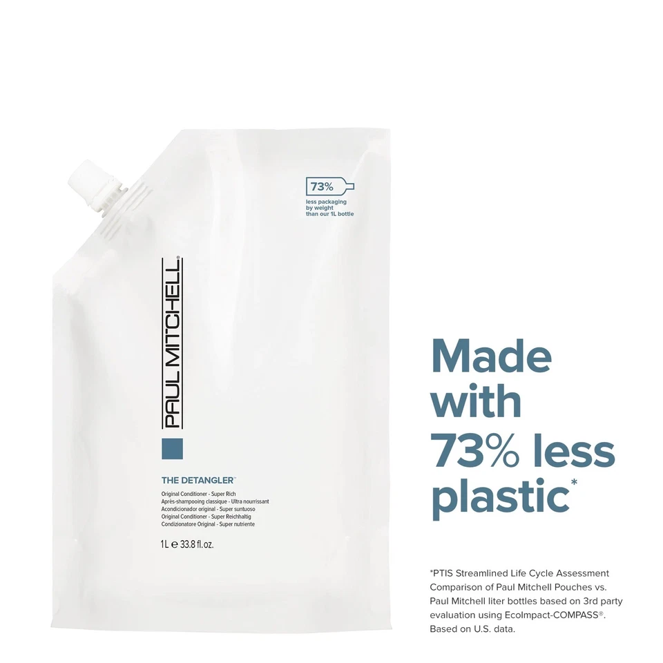 Bolsa de recarga acondicionador original Paul Mitchell The Detangler 33,8 fl oz Foto 1 de 1