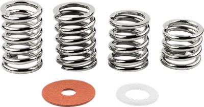 Trémolo de acero Bigsby genuino paquete de múltiples resortes y arandelas, acero Foto 1 de 2