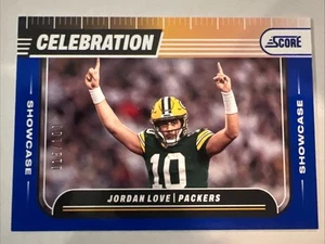 2024 Score - Celebration Blue #C-JLE Jordan Love   /100 - Picture 1 of 2