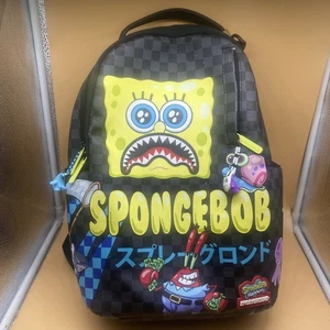 SpongeBob SquarePants Anime Sprayground backpack limited edition!! - Picture 1 of 8