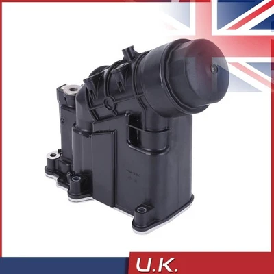 OIL FILTER COOLER HOUSING N47D20 FOR BMW E81 E87 E88 E91/92/93 E61 X1 X3 E84 E83 - Image 1 of 4
